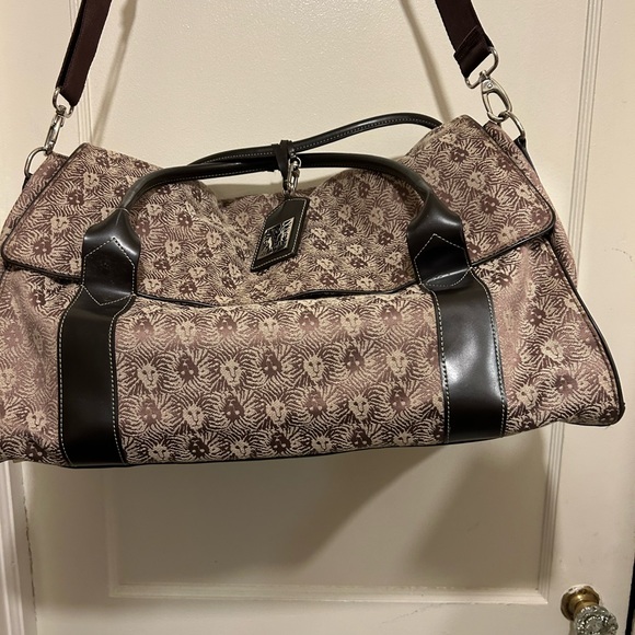 New  ANNE KIEIN OVERNIGHT BAG ORIGINAL OWNER - Picture 3 of 8